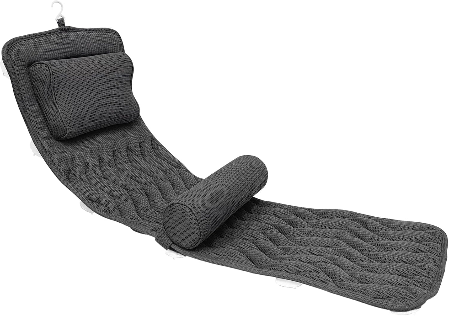 Full Body Bath Pillow- with Adjustable Lumbar Roll Pillow