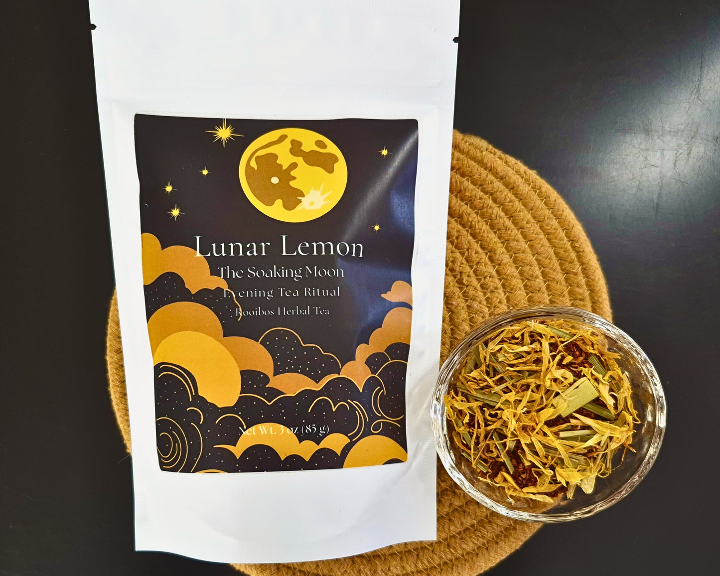 Lunar Lemon- Premium Rooibos Tea (3 oz)